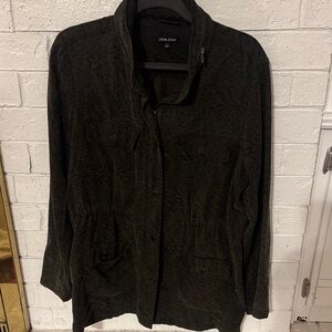 Dear John Dark Olive Utility Jacket